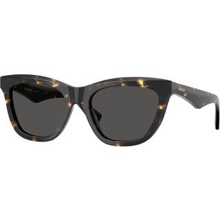 Burberry Kvinde BE4435 410687 Solbriller Acetat Skildpadde Grå Cat Eye Normal