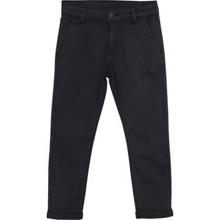 Minymo Solid Twill Bukser Dark Navy 104cm  Blå  104 cm  mand