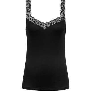 Mey Emotion Elegance Top With Lace - Black - 40