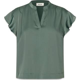 Modström Tailormd SS top - Balsam Green - XS - Top