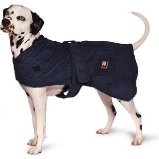 Danish Design - Dog bath robe navy 40cm - (D11340)