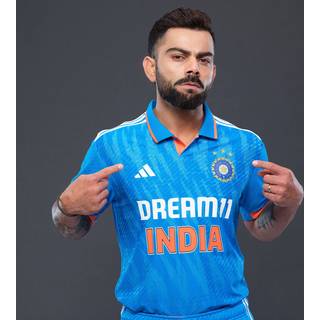 India træningstrøje - Bright Blue - M