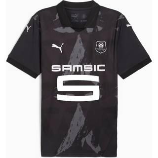 Men&#39;s Puma Stade Rennais F.C. 24/25 Third Jersey, Gray, Size S, Sport - Black - S