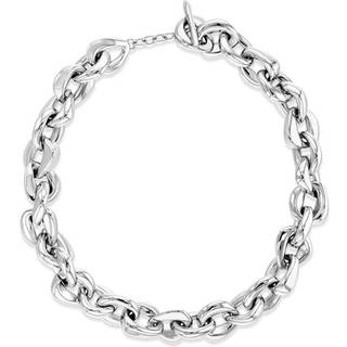 Calvin Klein Statement Links Silver Necklace CJ35000652