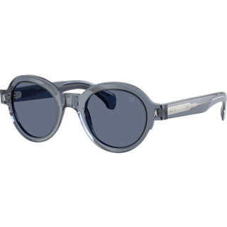 Moncler ME6003 RONDOSA 300772 47 Solbriller Mænd Blue - Shiny Transparent Blue - 47mm