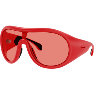 Moncler ME8004 CLOCHE 501784 135 Solbriller Mænd Rød - Matte Red - 135mm