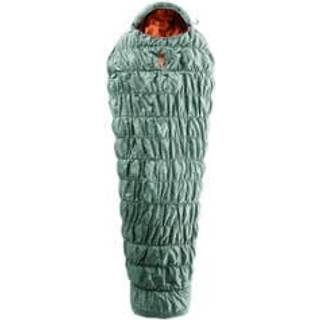 Deuter Exosphere +4° EL Sage-Paprika, Zip Left