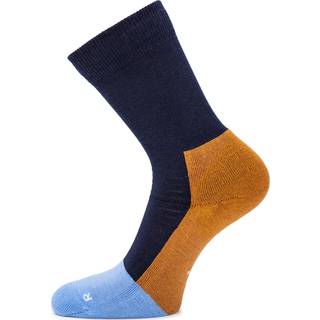 Ulvang Hero Warm Crew Sock Navy Blue/ Cathay Spice / Provence Blue, 34-36