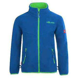 Trollkids Kids Oppdal Jacket XT Fleecejakke Børn størrelse 164 farve blå