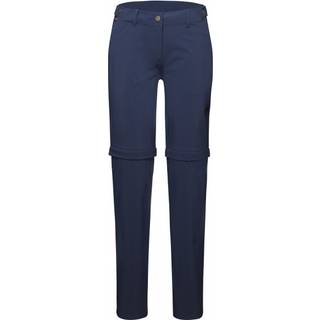 Mammut Women's Runbold Zip Off Pants Zip off-bukser Damer størrelse 36 - Regular farve blå