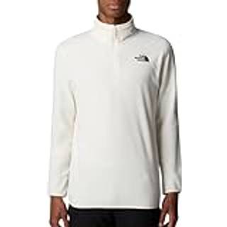 The North Face Glacier 1/4 Zip Fleece White Dune