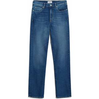 ARMEDANGELS Women's Carenaa Jeans Damer størrelse 26 - Length: 34'' farve blå