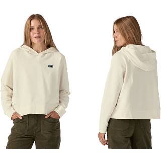 Patagonia Women's Certified Cotton Essential Hoody Hoodie Damer størrelse L farve beige