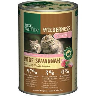 Kitten Wild. Wide Savannah dås lam & vildsvin 400 g