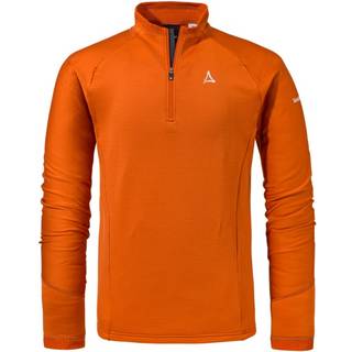 Schöffel Longsleeve Cascata Fleecesweatere Herrer størrelse 58 farve orange