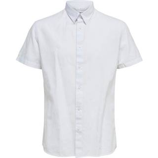 SLHREGNEW-LINEN SHIRT SS CLASS