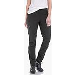 Schöffel Women's Pants Ascona Trekking bukser Damer størrelse 72 - Long farve grå/sort