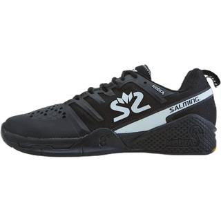 Salming Kobra 3 Squashsko (Black-White) - 47 1/3