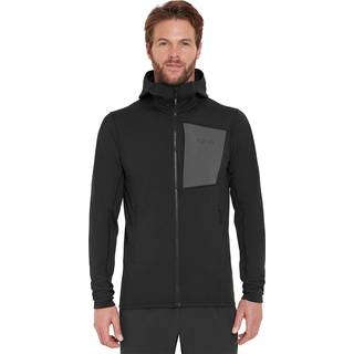 Rab Superflux Hoody Fleecejakke Herrer størrelse XXL farve sort