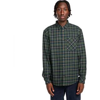 Element Ivy Long Sleeve Skjorte Herrer størrelse S farve grå/sort