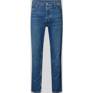 HUGO Brody Tapered Fit Jeans Medium Blue