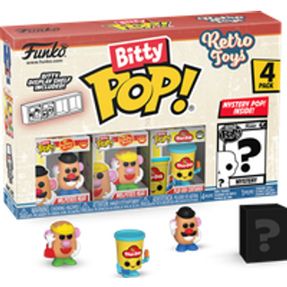 RETRO TOYS - Bitty Pop 4 Pack 2.5cm - Mr Potato Head