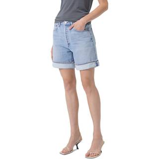 Agolde Dame high-rise denim shorts - blue - M-L