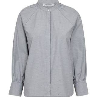Co Couture GemCC Stripe Shirt 35693 Light Grey
