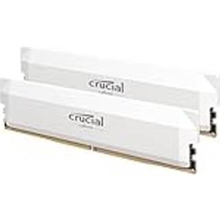 Crucial PRO Overclocking DDR5-6400 - 32GB - CL38 - Dual Channel (2 pcs) - AMD EXPO & Intel XMP - Hvid