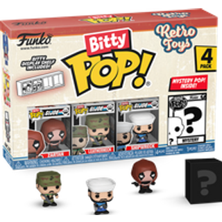 Retro Toys Bitty POP! Vinyl Figure 4-Pack GI Joe 2,5 cm