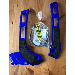Acerbis 2464741034 Frame Guards Blue/Black