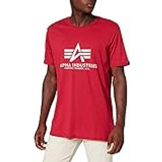 ALPHA INDUSTRIES Herren T-Shirt rot