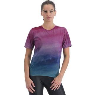Sportful Flow Giara Tee Women Berry Blue Pink