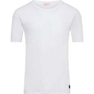 JBS x Mads Nørgaard T-shirt "original" | 100 % økologisk bomuld | Hvid, størrelse L