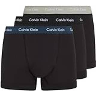 Calvin Klein Underwear Herren Trunks schwarz Baumwolle & Mix unifarben