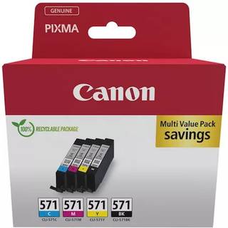 Canon CLI-571 Value Pack 0386C008 Original