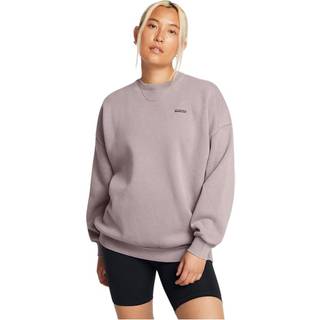Sweatshirt Under Armour UA Icon HWT Flc OS Crew-GRY 1386486-015 Størrelse XS