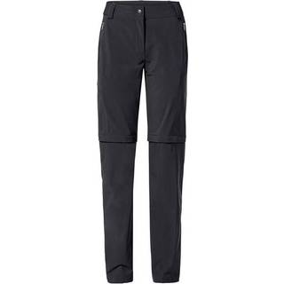 Vaude Women's Farley Stretch Zip Off T-Zip Pants II Trekking bukser Damer størrelse 42 - Short farve sort