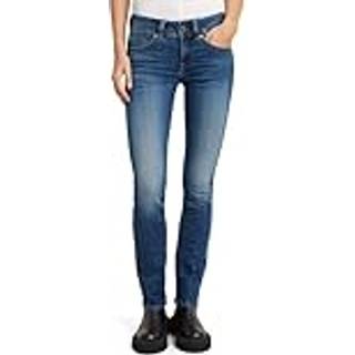 Midge Straight Jeans - Medium blue - Women
