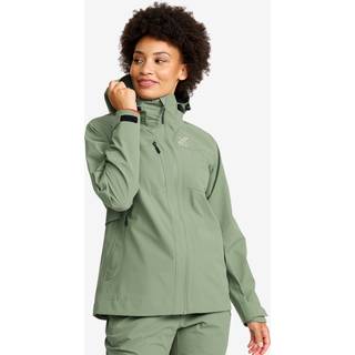 Cloud 3L Shell Jacket Dame Dusty Green, Størrelse:M - Dame > Jakker > Regn- Og Skaljakker