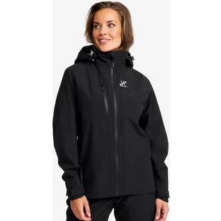 Cloud 3L Shell Jacket Dame Black, Størrelse:XL - Dame > Jakker > Regn- Og Skaljakker