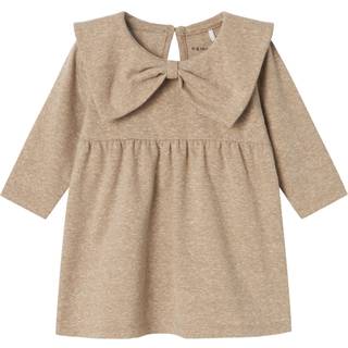 Name It - Nbfrossia Ls Dress - 4619652 Weathered Teak