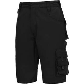 Nitras 7600  MOTION TEX PLUS sorte shorts polyester bomuls