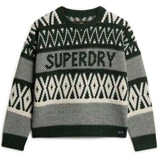 Superdry Mærkevarer Pattern Crew TrøjeEU 36 (UK 8)