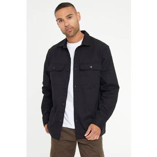 Threadbare Threadbare Twill Button Up 100% Bomuld Shacket
