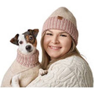 Hunter - Dogcoat Odense 30 + hat beige/rose - (203533)