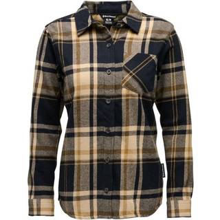 Black Diamond Women's Project Flannel Skjorte Damer størrelse S farve sort