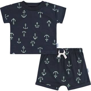Gerber Baby Boys T-shirt og shorts sætter anker 6-9 måneder