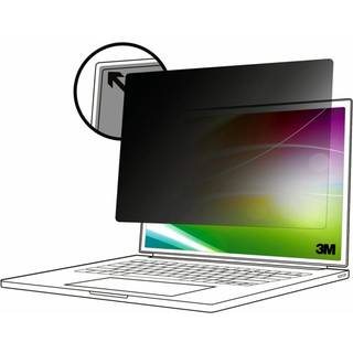 3M - notebook privacy filter - bright screen