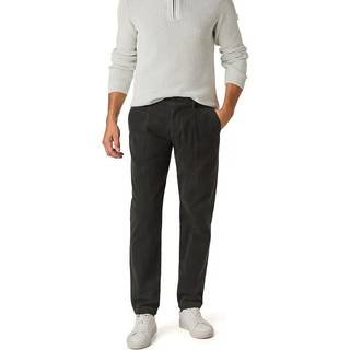 Marc O'Polo Herren Bundfaltenhose grau